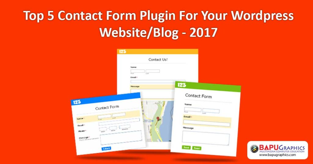 Top 5 Contact Form Plugin For Your WordPress 