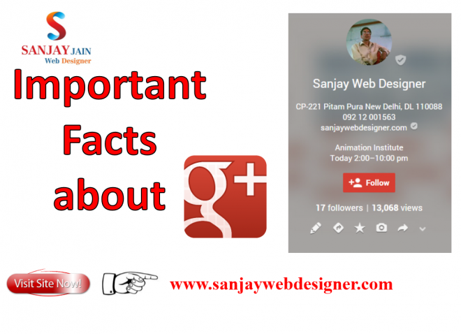 Few Important Facts about Google Plus