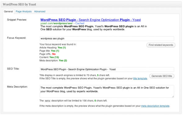 wordpress-seo-plugin-yoast