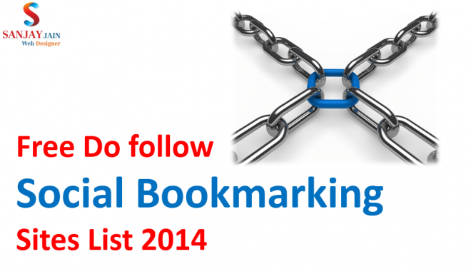 Free Dofollow Social Bookmarking Sites List 2014