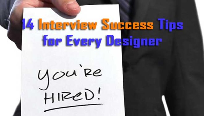 14 Interview Success Tips for Every Designer