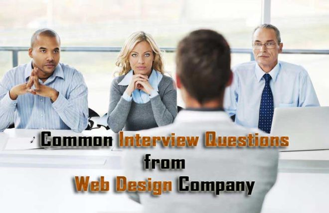 Common Interview Questions from Web Design Company