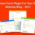 Top 5 Contact Form Plugin For Your Wordpress