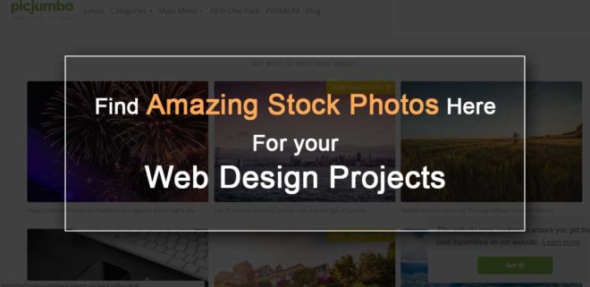 Find Amazing Stock Photos Here for your Web Design Projects