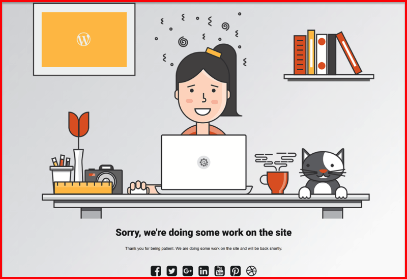 5. Under Construction Under Construction is another prominent maintenance mode plugin that's established by Web Manufacturing facility, manufacturers of the popular Option Ninja plugin. 2 relatively one-of-a-kind features of this plugin are that: - It has 25+ pre-made styles to help you promptly develop a design. - You could set an automated end date to disable maintenance mode at a certain time. Beyond those two distinct features, it additionally consists of a bunch of standard attributes that the others have like: - Complete control over message and colors. - Social network icons. - The capacity to allow details user functions or users bypass the maintenance mode web page. While it's not as preferred as the previous plugins, the pre-made styles have a neat design, as well as it's really easy to use. Have a look at Under Construction