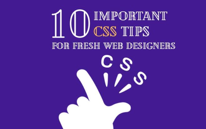 10 Important CSS Tips for Fresh Web Designers