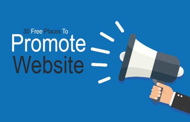 30 Free Places to Promote Website