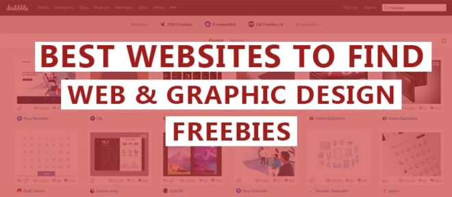 Best Websites To Find Web & Graphic Design Freebies