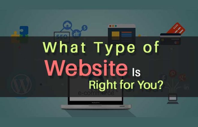 What Type of Website Is Right for You?