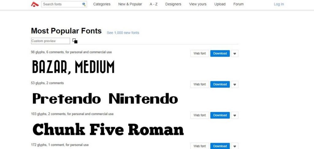 5 Best Websites To Download Free Fonts In 2018