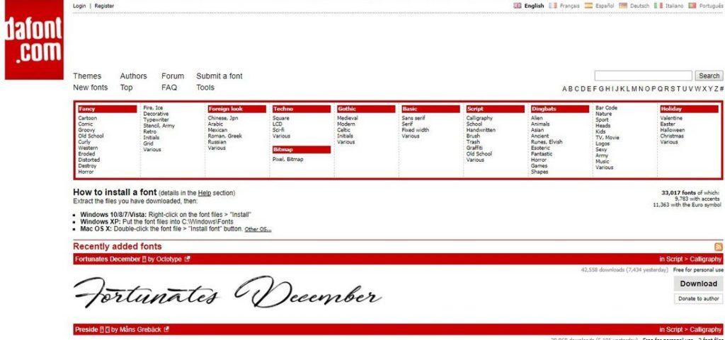 5 Best Websites To Download Free Fonts In 2018