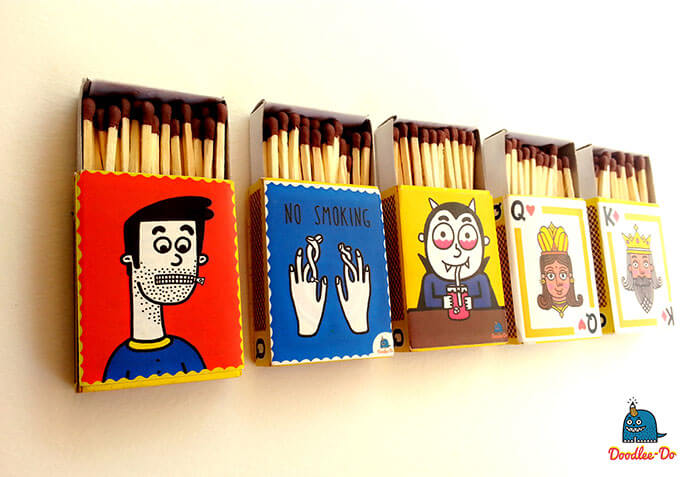 10 Brilliant Matchbox Cover Designs For Inspiration