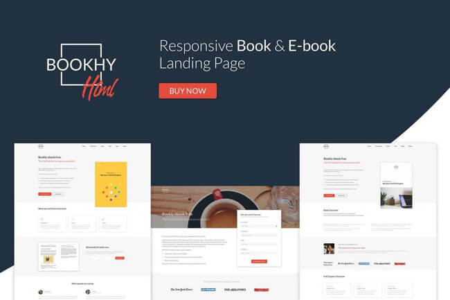 15 Clean & Minimal Design Landing Page Templates