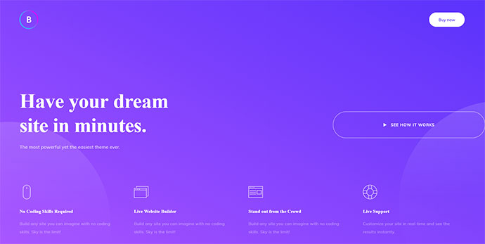 10 Amazing Gradient Style WordPress Themes