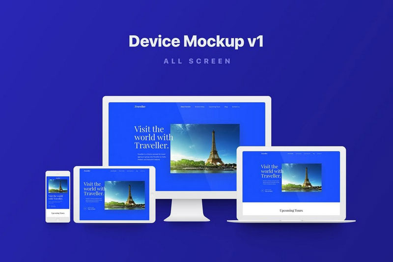 10+ Free Realistic iMac Mockup PSDs Templates Download
