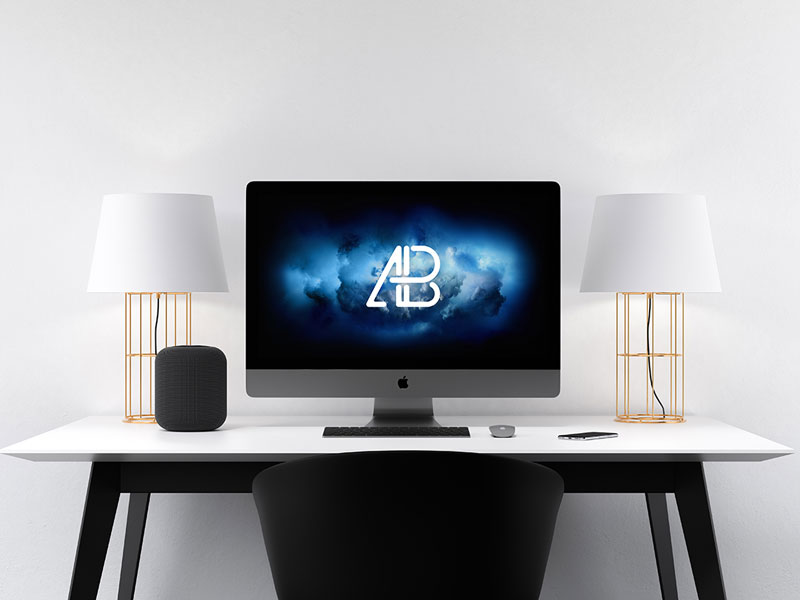 10+ Free Realistic iMac Mockup PSDs Templates Download