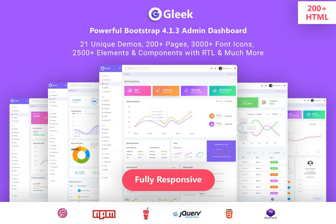 Best Bootstrap Admin Dashboard Templates of 2019