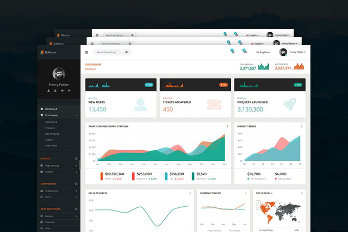 Best Bootstrap Admin Dashboard Templates of 2019