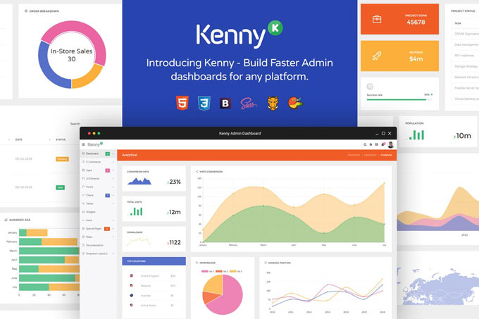 Best Bootstrap Admin Dashboard Templates of 2019