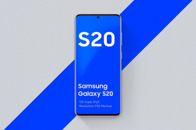 Samsung Galaxy S20 ultra Mockups