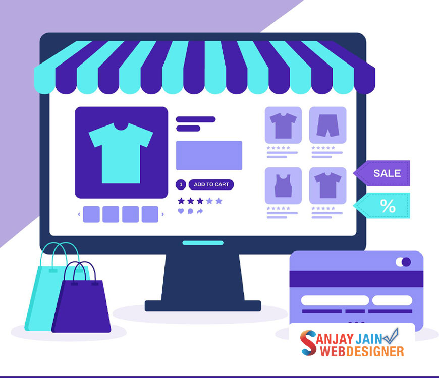 custom ecommerce website design service in delhi